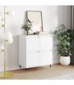 vidaXL Sideboard White 60x35x70 cm Engineered Wood — V0672040548