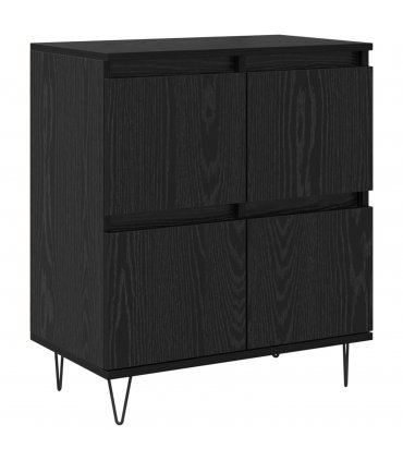 vidaXL Sideboard Black Oak 60 x 35 x 70 cm — V0672040549