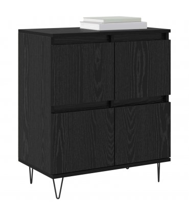 vidaXL Sideboard Black Oak 60 x 35 x 70 cm — V0672040549