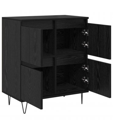 vidaXL Sideboard Black Oak 60 x 35 x 70 cm — V0672040549