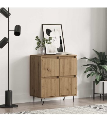 vidaXL Sideboard Artisan Oak 60 x 35 x 70 cm — V0672040550