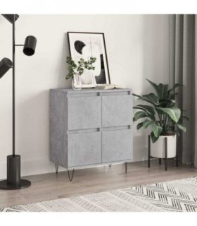 vidaXL Sideboard Concrete Grey 60x35x70 cm Engineered Wood — V0672040551