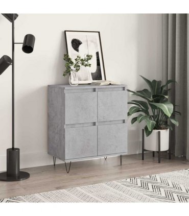 vidaXL Sideboard Concrete Grey 60x35x70 cm Engineered Wood — V0672040551