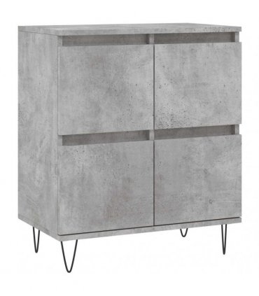 vidaXL Sideboard Concrete Grey 60x35x70 cm Engineered Wood — V0672040551