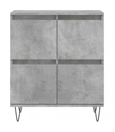 vidaXL Sideboard Concrete Grey 60x35x70 cm Engineered Wood — V0672040551