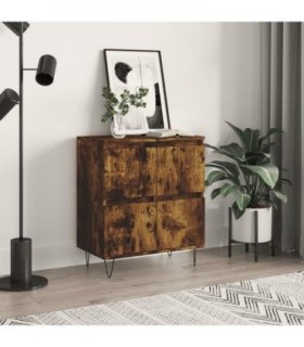vidaXL Sideboard Smoked Oak 60x35x70 cm Engineered Wood — V0672040552
