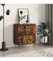 vidaXL Sideboard Smoked Oak 60x35x70 cm Engineered Wood — V0672040552