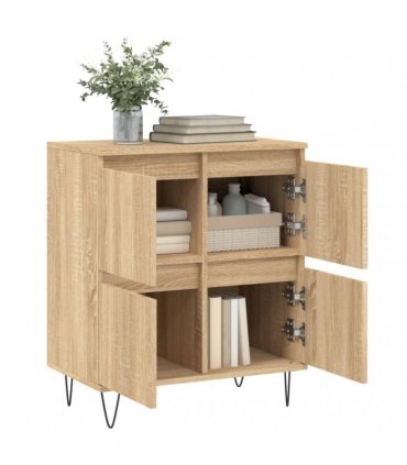 vidaXL Sideboard Sonoma Oak 60x35x70 cm Engineered Wood — V0672040553