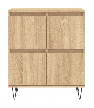 vidaXL Sideboard Sonoma Oak 60x35x70 cm Engineered Wood — V0672040553
