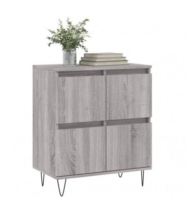 vidaXL Sideboard Grey Sonoma 60x35x70 cm Engineered Wood — V0672040554