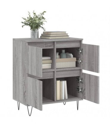 vidaXL Sideboard Grey Sonoma 60x35x70 cm Engineered Wood — V0672040554