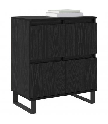 vidaXL Sideboard Black Oak 60 x 35 x 70 cm — V0672040558