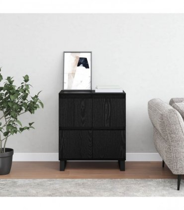 vidaXL Sideboard Black Oak 60 x 35 x 70 cm — V0672040558