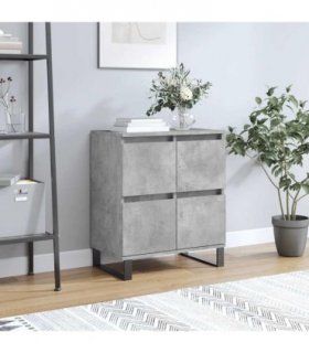 vidaXL Sideboard | Concrete grey | Engineered wood | Medium | Sideboard