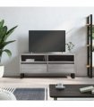 vidaXL TV Cabinet Grey Sonoma 100x34.5x44.5 cm Engineered Wood — V0672040588