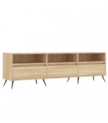 vidaXL TV Cabinet Sonoma Oak 150x30x44.5 cm Engineered Wood — V0672040590
