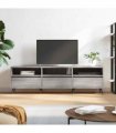 vidaXL TV Cabinet Grey Sonoma 150x30x44.5 cm Engineered Wood — V0672040592