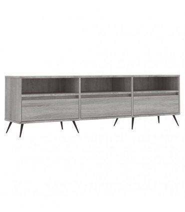vidaXL TV Cabinet Grey Sonoma 150x30x44.5 cm Engineered Wood — V0672040592