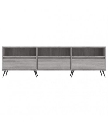 vidaXL TV Cabinet Grey Sonoma 150x30x44.5 cm Engineered Wood — V0672040592