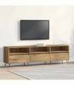 vidaXL TV Cabinet Artisan oak 150 x 30 x 44.5 cm Engineered wood