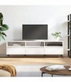 vidaXL TV Cabinet White 150x30x44.5 cm Engineered Wood — V0672040595