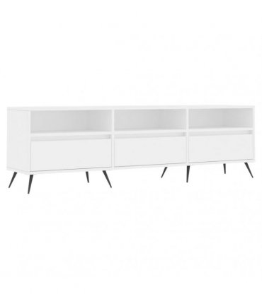 vidaXL TV Cabinet White 150x30x44.5 cm Engineered Wood — V0672040595