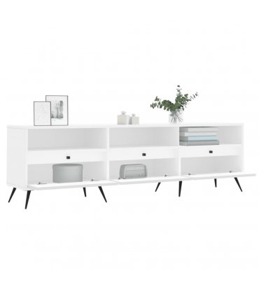 vidaXL TV Cabinet White 150x30x44.5 cm Engineered Wood — V0672040595