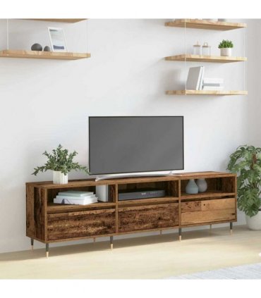 vidaXL TV Cabinet Old Wood 150 x 30 x 45 cm Engineered Wood — V0672040598