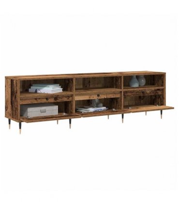 vidaXL TV Cabinet Old Wood 150 x 30 x 45 cm Engineered Wood — V0672040598