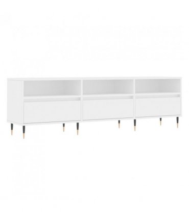 vidaXL TV Cabinet White 150x30x44.5 cm Engineered Wood — V0672040602