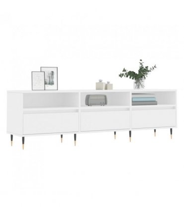 vidaXL TV Cabinet White 150x30x44.5 cm Engineered Wood — V0672040602