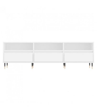 vidaXL TV Cabinet White 150x30x44.5 cm Engineered Wood — V0672040602