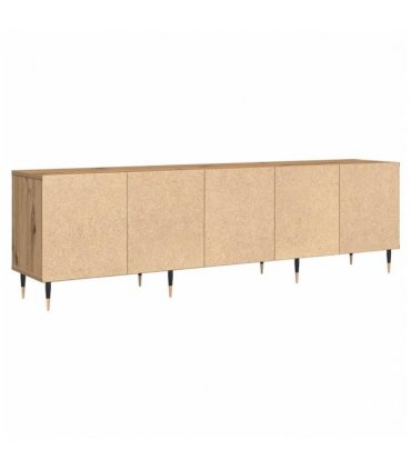 vidaXL TV Cabinet Artisan Oak 150 x 30 x 45 cm Engineered Wood — V0672040604