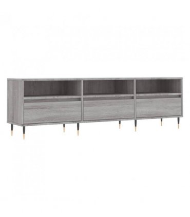 vidaXL TV Cabinet Grey Sonoma 150x30x44.5 cm Engineered Wood — V0672040605