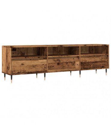 vidaXL TV Cabinet Old Wood 150x30x44.5 cm Engineered Wood