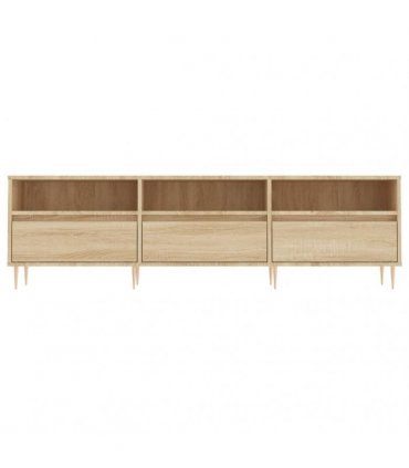 vidaXL TV Cabinet Sonoma Oak 150x30x44.5 cm Engineered Wood — V0672040609