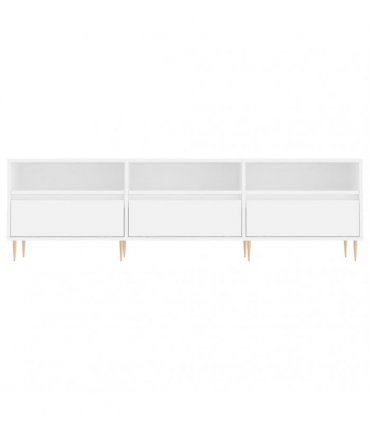 vidaXL TV Cabinet White 150x30x44.5 cm Engineered Wood — V0672040610