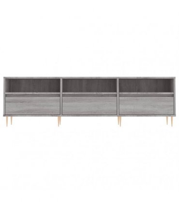vidaXL TV Cabinet Grey Sonoma 150x30x44.5 cm Engineered Wood — V0672040612