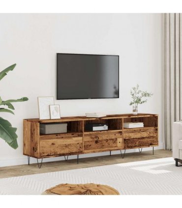 vidaXL TV Cabinet Old Wood 150x30x44.5 cm Engineered Wood — V0672040616
