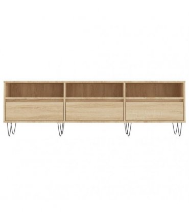 vidaXL TV Cabinet Sonoma Oak 150x30x44.5 cm Engineered Wood — V0672040618