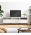 vidaXL TV Cabinet White 150x30x44.5 cm Engineered Wood — V0672040619