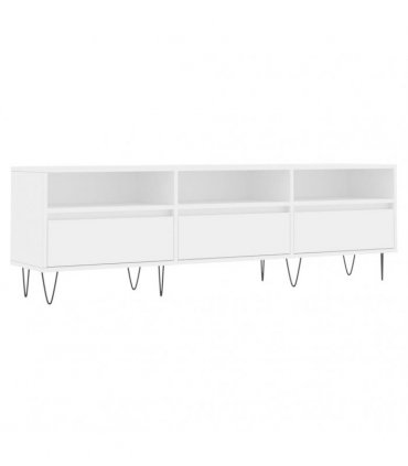 vidaXL TV Cabinet White 150x30x44.5 cm Engineered Wood — V0672040619