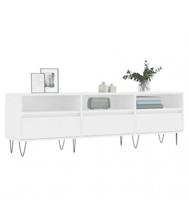 vidaXL TV Cabinet White 150x30x44.5 cm Engineered Wood — V0672040619