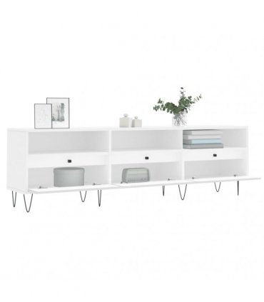 vidaXL TV Cabinet White 150x30x44.5 cm Engineered Wood — V0672040619