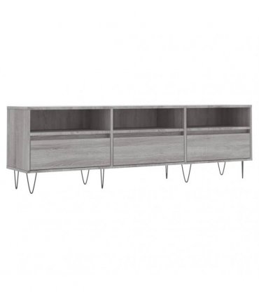 vidaXL TV Cabinet Grey Sonoma 150x30x44.5 cm Engineered Wood — V0672040621