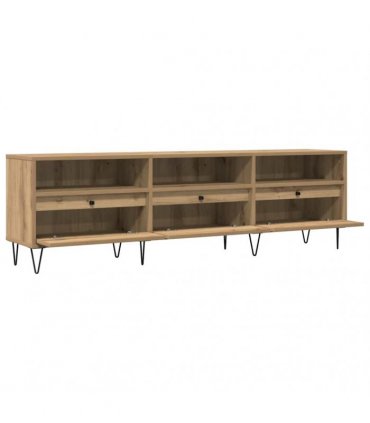 vidaXL TV Cabinet Artisan Oak 150x30x44.5 cm Engineered Wood — V0672040622