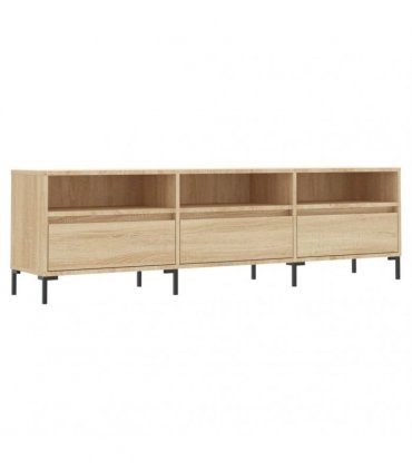 vidaXL TV Cabinet Sonoma Oak 150x30x44.5 cm Engineered Wood — V0672040625
