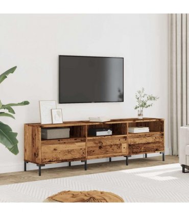 vidaXL TV Cabinet Old Wood 150x30x44.5 cm Engineered Wood — V0672040628