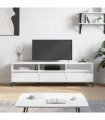 vidaXL TV Cabinet White 150x30x44.5 cm Engineered Wood — V0672040629