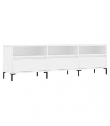 vidaXL TV Cabinet White 150x30x44.5 cm Engineered Wood — V0672040629